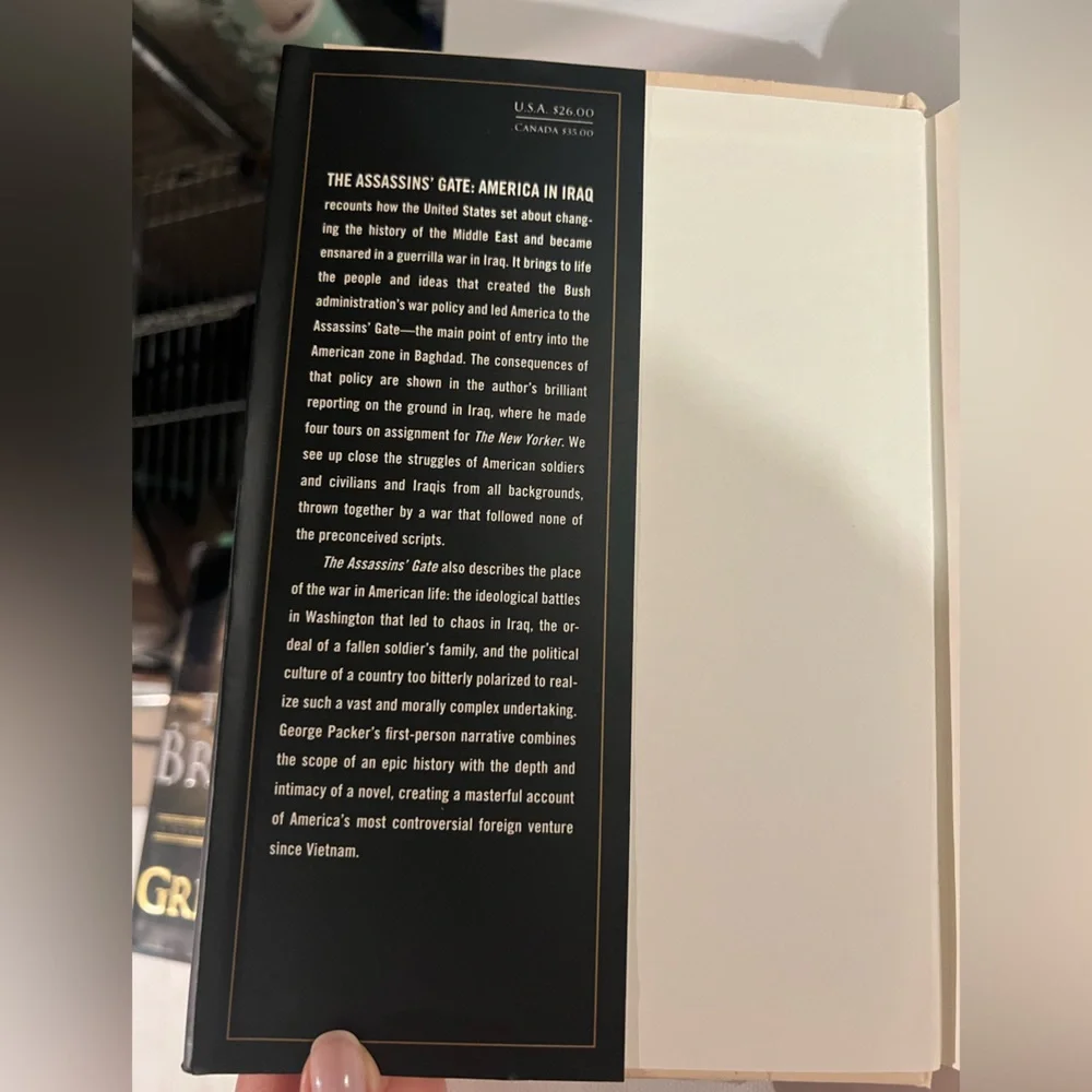 Hardcover Book: The Assassians’ Gate - George Packer